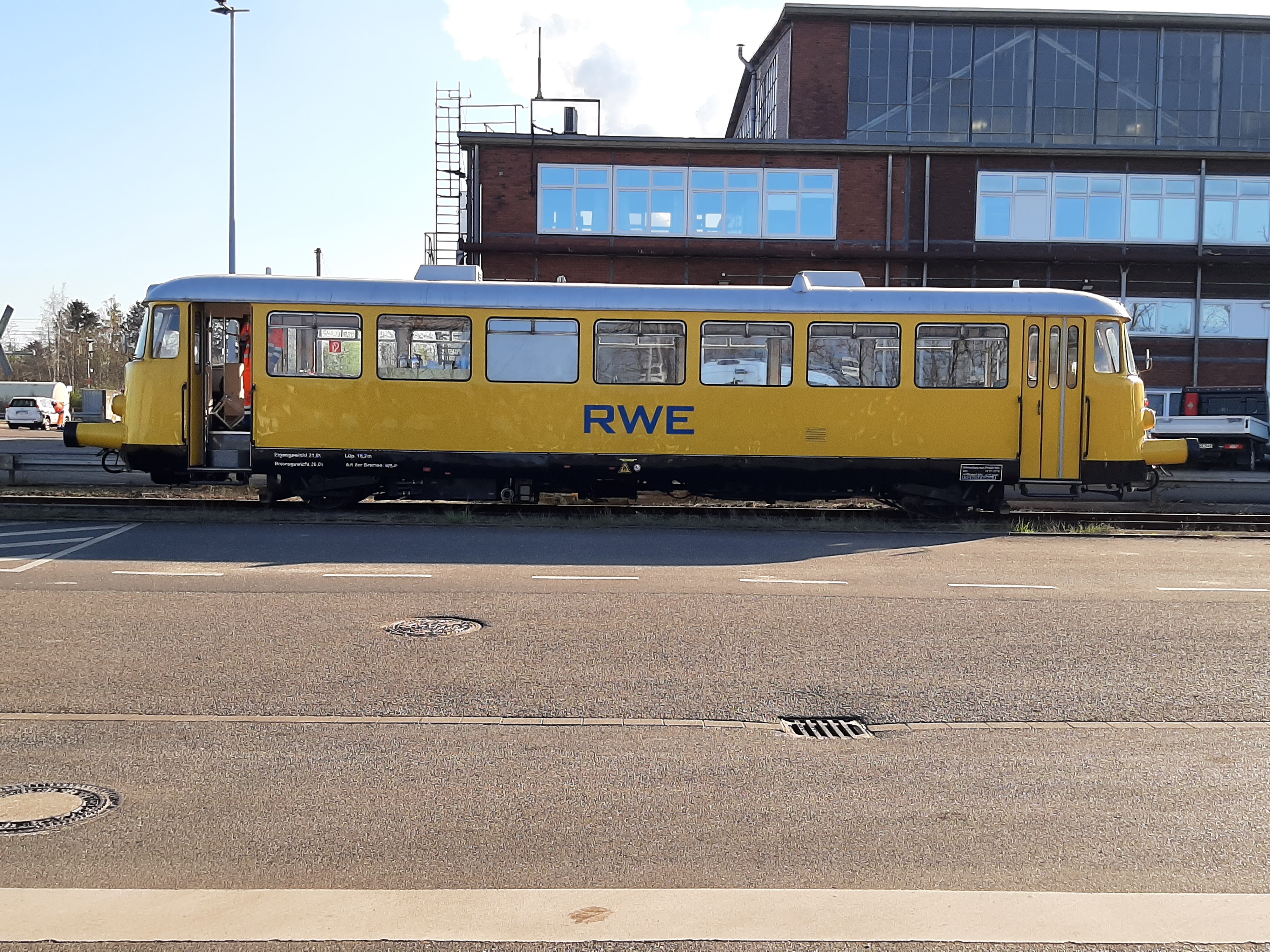 Der RWE-Schienenbus